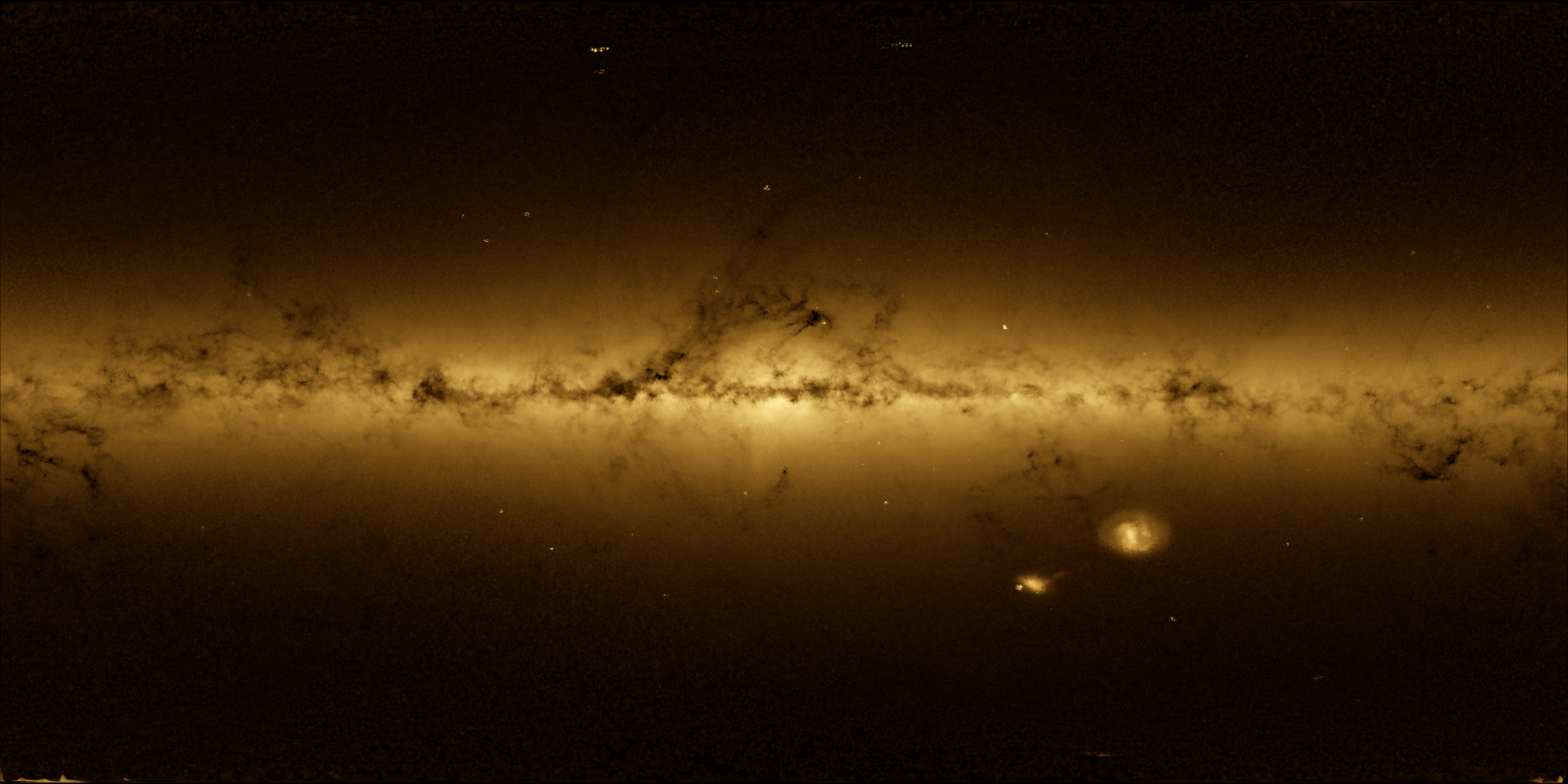 See a Virtual Milky Way Map from Europe's Gaia Spacecraft